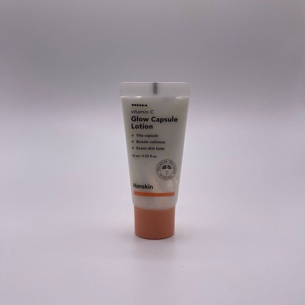 Hanskin Vitamin C Glow Vita Capsule Travel Face Cream